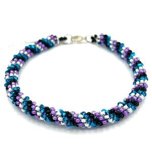 Hand Crafted Spiral Tubular Bracelet